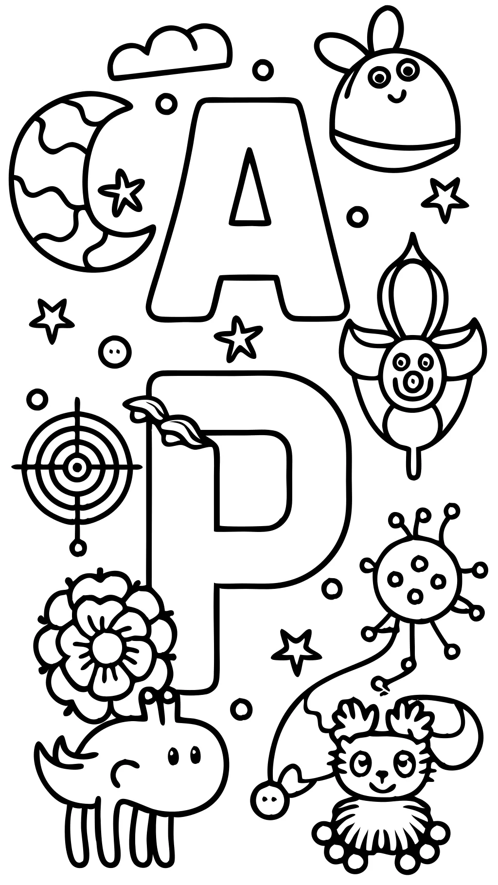 coloriage alphabet